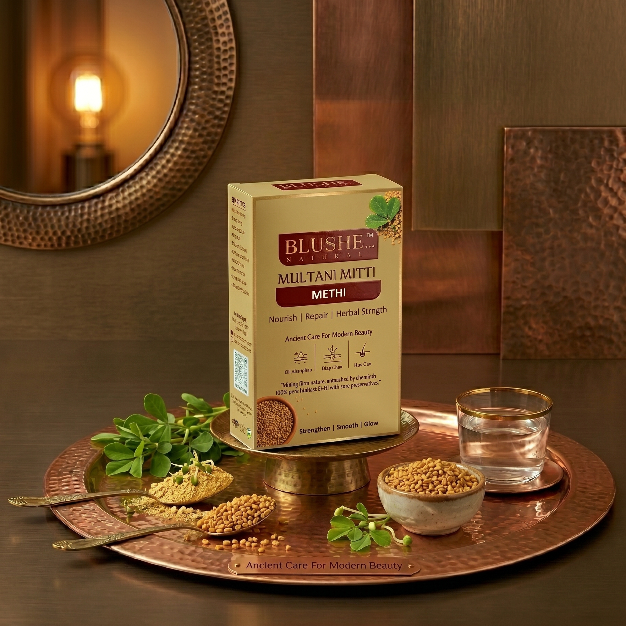 Multani Mitti Methi Face Pack