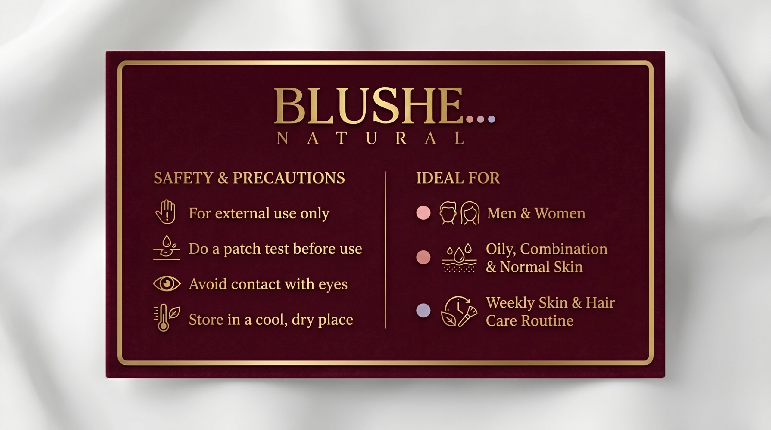 Blushe Natural multani mitti rose face pack powder | 100% natural fuller’s earth & rose | skin glow, oil control & deep cleansing | soothing & hydrating face & hair pack | mix with water/rose water